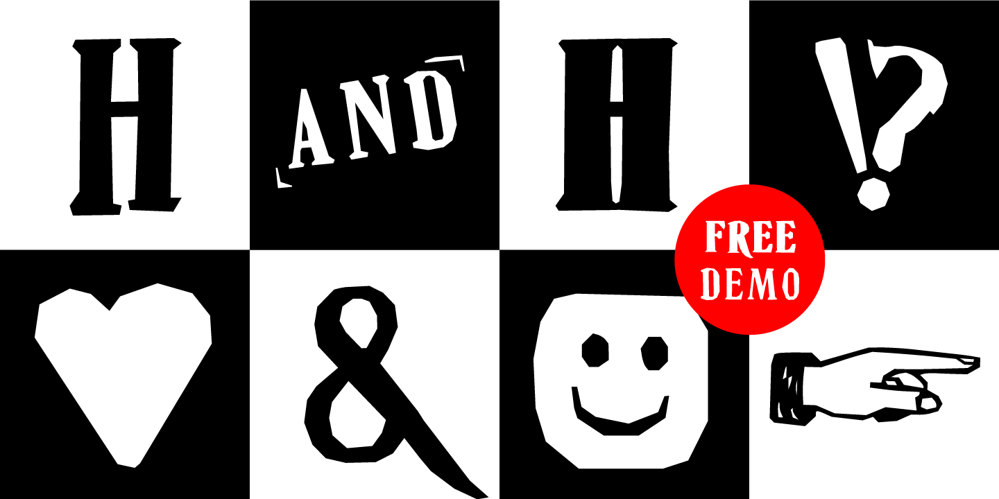 Font DIY Fantasy Stamp